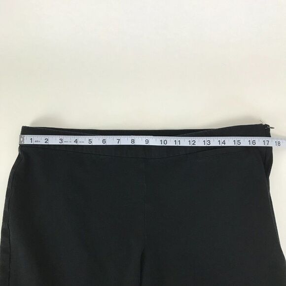 J. Jill Precision Stretch Slim Leg Pants Women's Plus Size 14 Black Mid Rise Zip - Picture 6 of 11